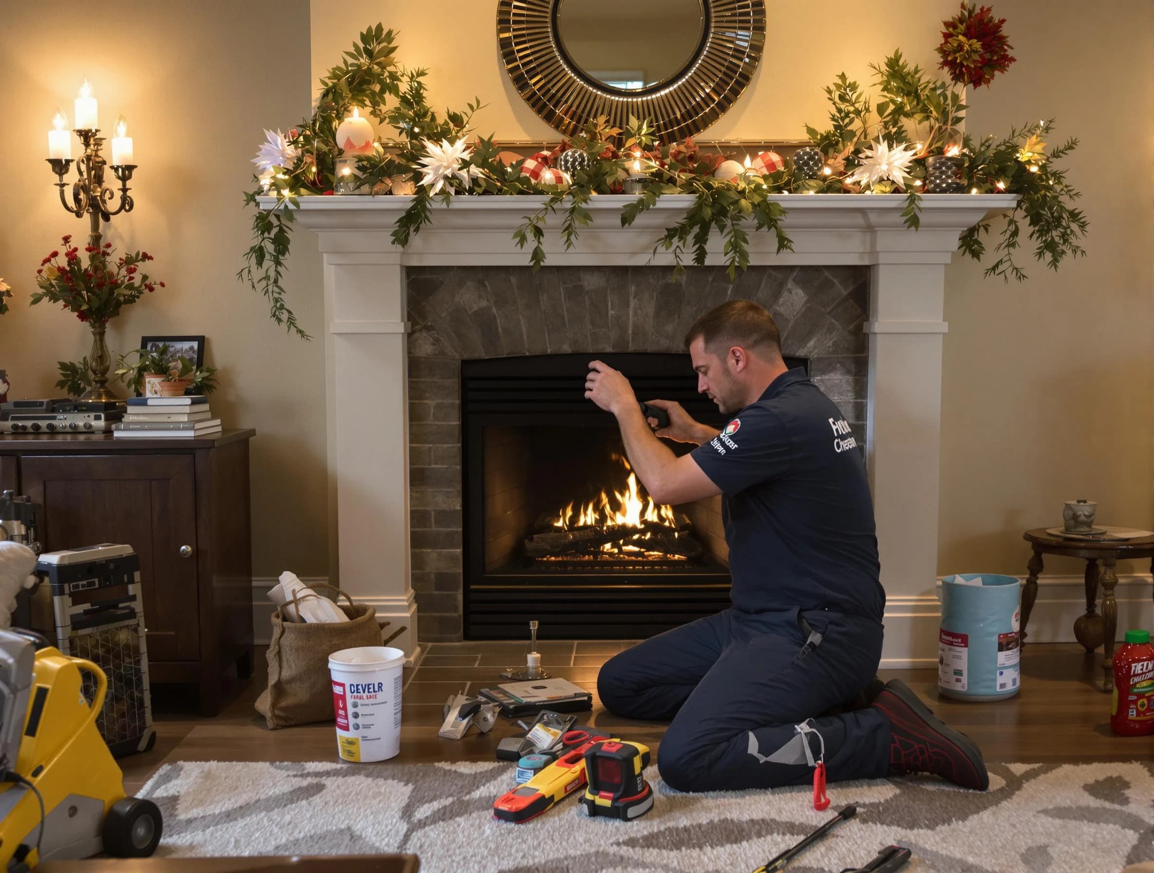 Duluth Chimney Sweep offering fireplace maintenance services in Duluth, GA